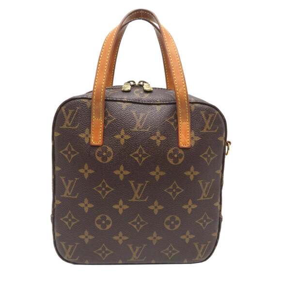 Louis Vuitton Spontini Women's Handbag M47500 Monogram Brown